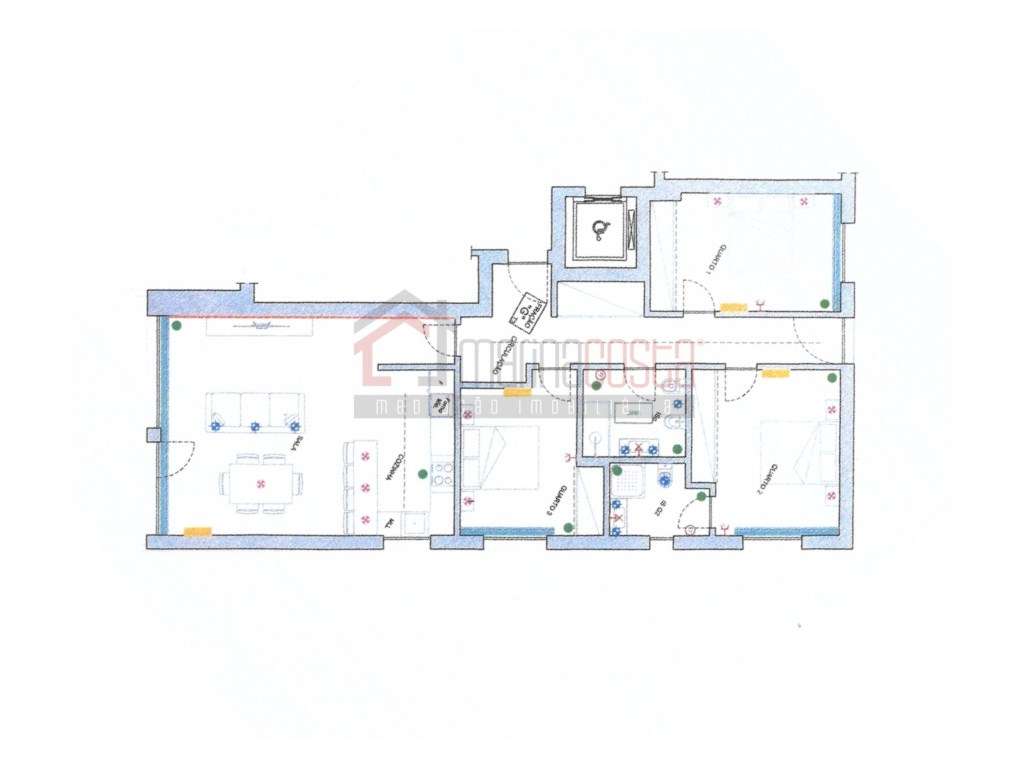 Apartamento T3 NOVO nos Casais Mestre Mendo - Grande imagem: 3/11