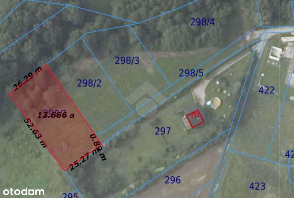 Działka, 1 400 m², Byszyce-5