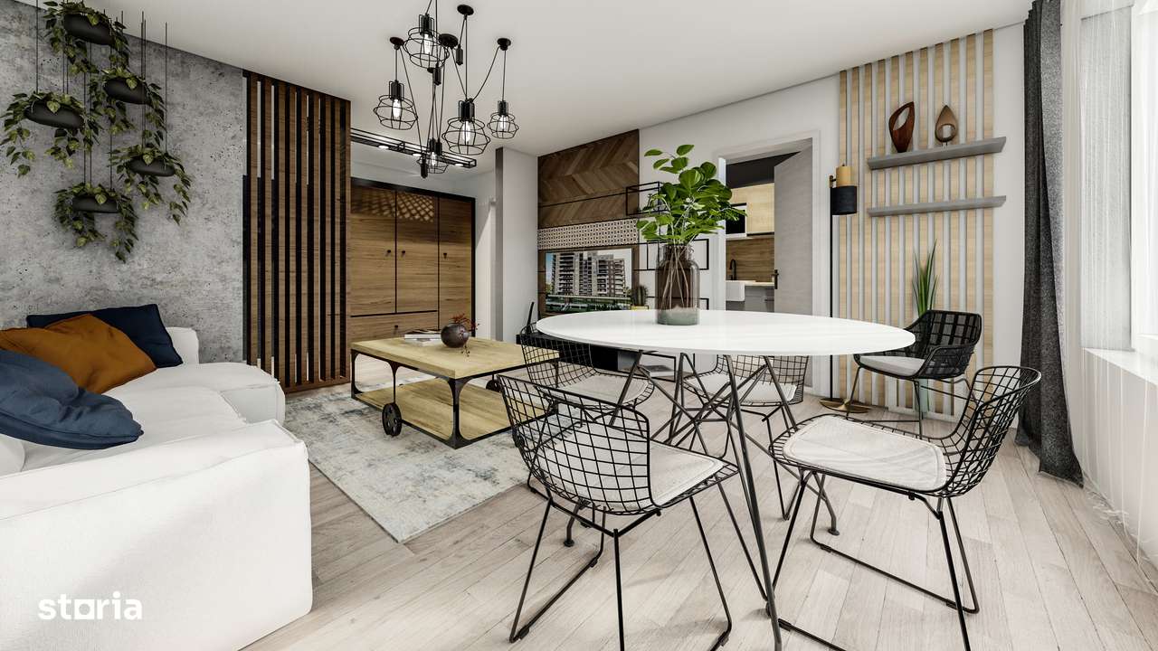 Apartament Tip Studio- 45,80  Mp- Srmonia Residence- Zona Coresi - Imagine principală: 5/22