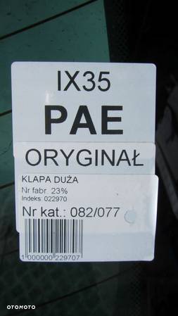 HYUNDAI IX35 KLAPA BAGAŻNIKA PAE 10-16 77 - 8