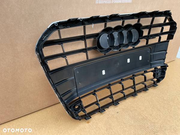 AUDI A6 C7 QUATTRO PRZED LIFT CHROM ORYGINALNA ATRAPA PRZEDNIEGO ZDERZAKA GRILL PRZEDNI ŁADNY ZNACZEK PDC 4G0853653 - 6