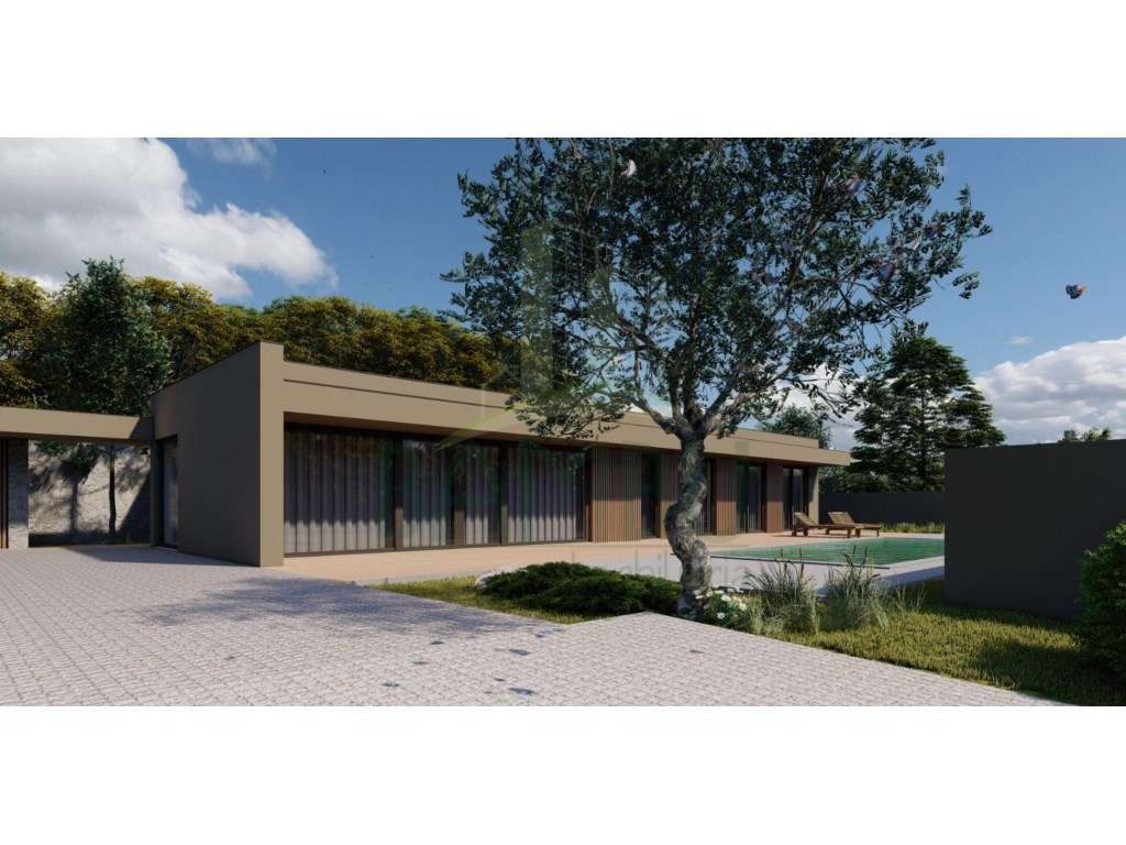 Moradia térrea T3 com piscina, em construção - Grande imagem: 4/9