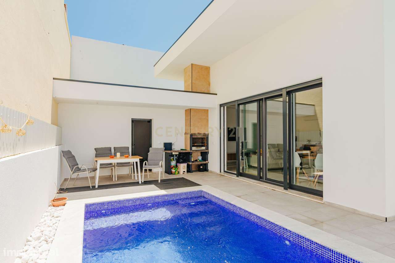 Moradia Térrea T3 com Piscina | Nova Construção | Pinhal do General – - Grande imagem: 4/48