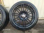 BMW E60 E61 19cali  5x120  CARSONIC 8,5Jx19  9,5Jx19 +opony 7mm Super WZÓR i Stan - 8