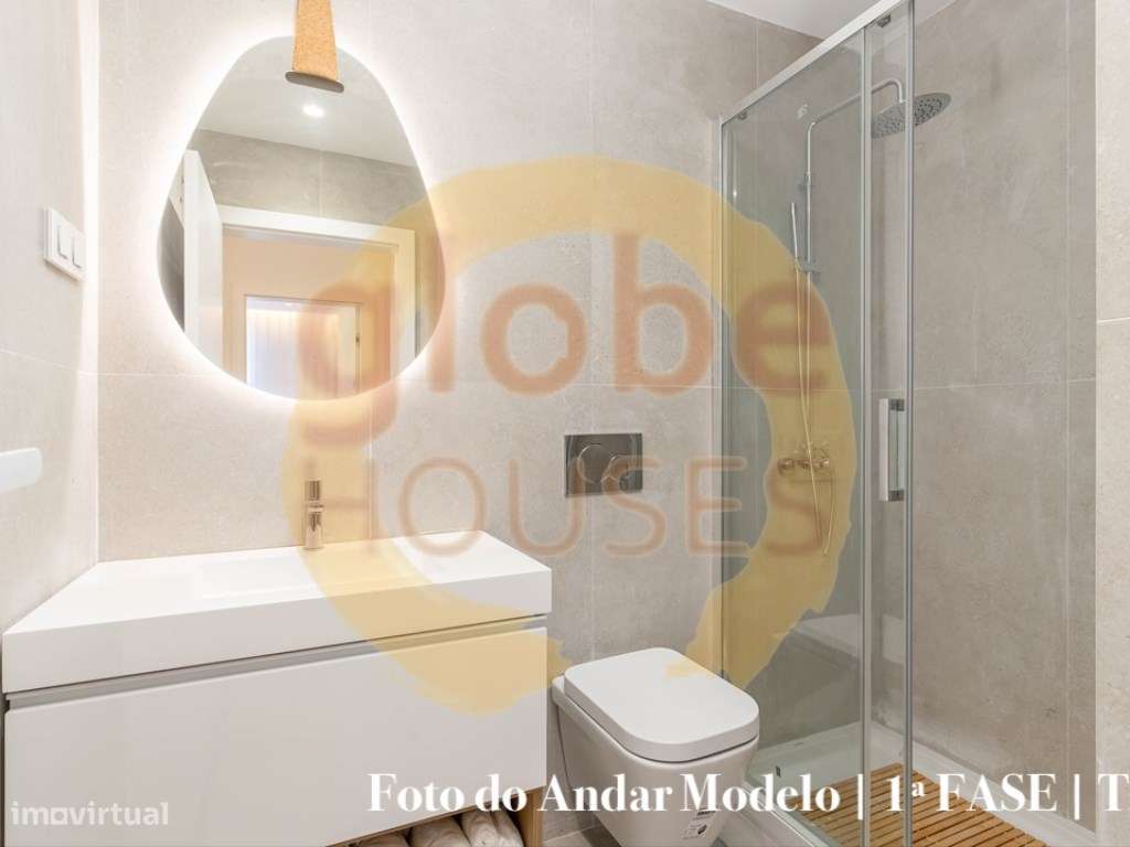 Apartamento 2 quartos 2 casas de banho novo em Sesimbra-12