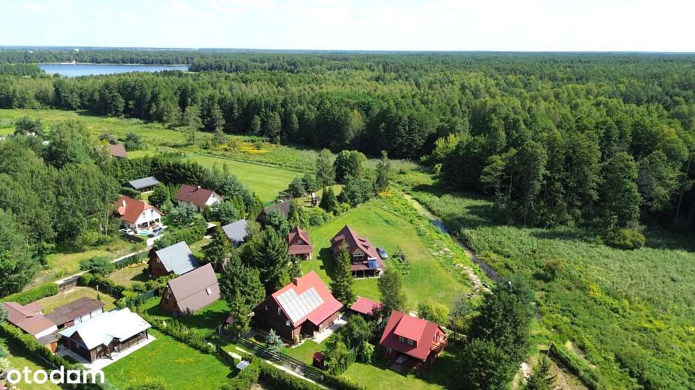 Domy wakacyjne/działka 23 ary/Jezioro Białe - Pełny obrazek: 4/18