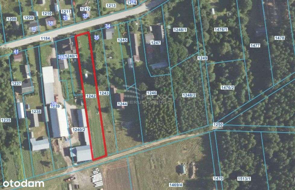 Działka budowlana w Sobiatynie – gotowa pod budowę - Pełny obrazek: 4/6