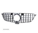 GRELHA PARA MERCEDES CLASE GLE COUPE C292 W166 15-19 GT-R PANAMERICANA CAMERA PRETO BRILHO - 2