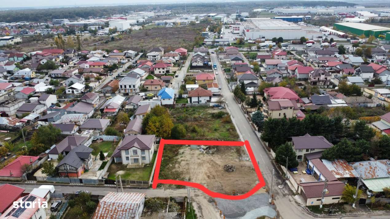 Oportunitate - vanzare teren 1269mp in centrul loc. Stefanestii de Jos-18