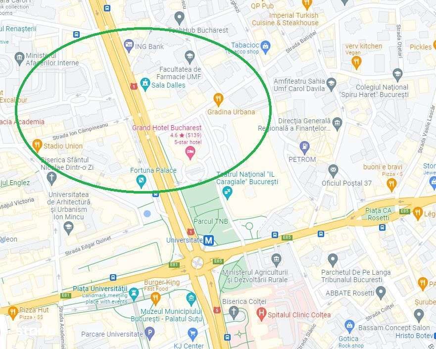 Ultracentral-Universitate , teren cu PUZ aprobat!-1
