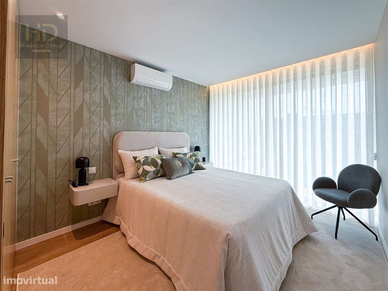 Apartamento T2 de luxo com vista mar e rio em Canidelo-44