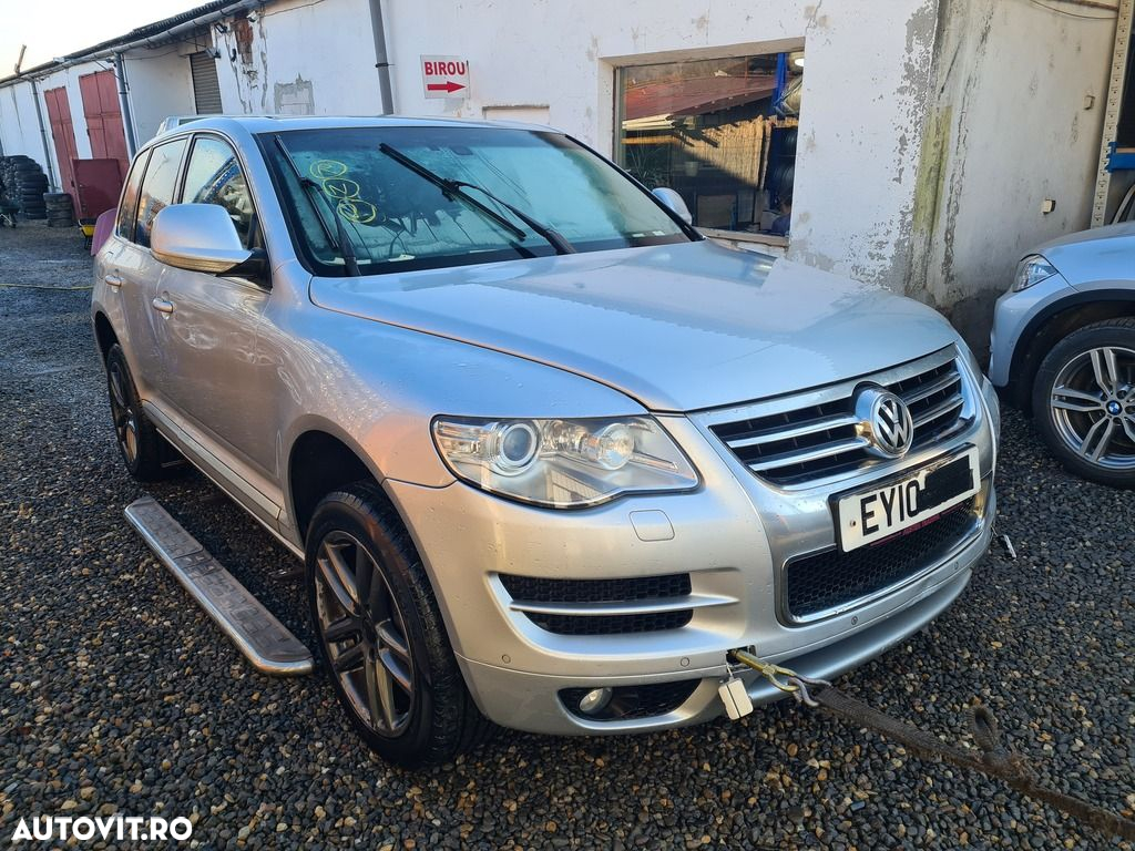 Capota Volkswagen Touareg facelift 2007 - 2010 SUV 4 Usi ARGINTIU (829) - 2