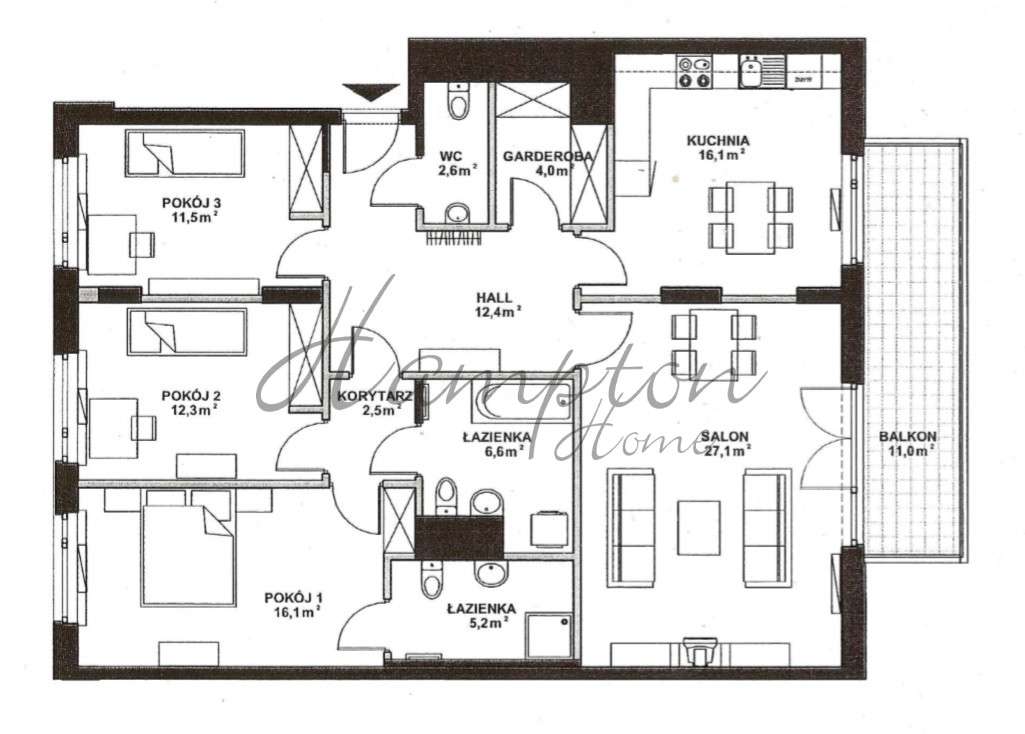 4-pokojowe mieszkanie na Marinie Mokotów-15