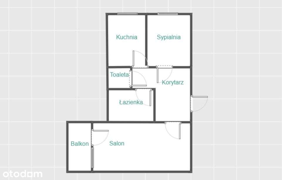 Przytulne dwupokojowe mieszkanie / Retkinia-9