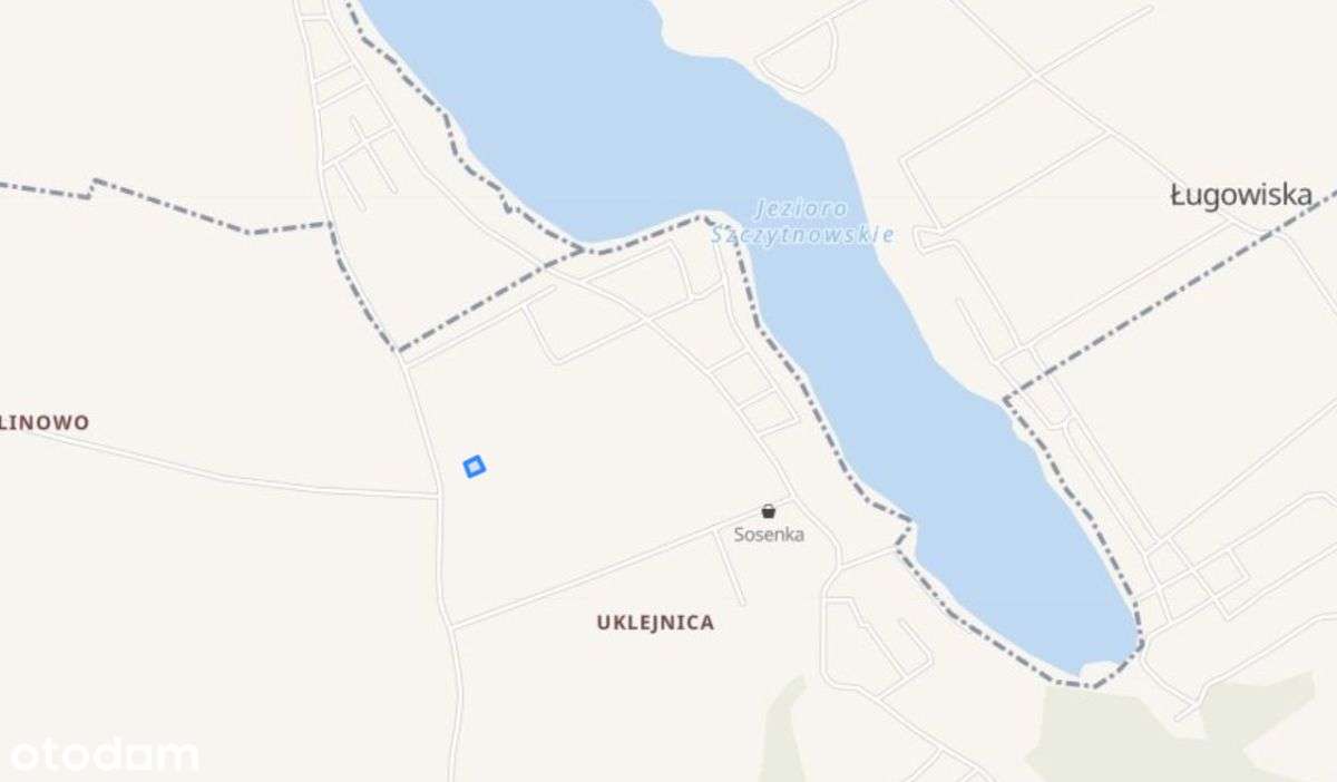 Dwie działki przy jeziorze-1