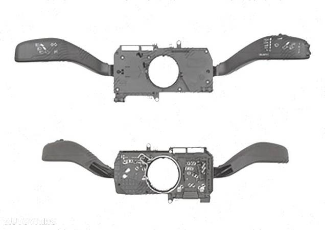 Comutator volan directie, bloc lumini Skoda Fabia (5j), 03.2007-03.2015; Roomster/Praktik (5j), 07.2006-; Rapid (Nh), 10.2012-, lumini; semnalizare; stergatoare; cu functionare intermitenta/temporara, VALE - 1