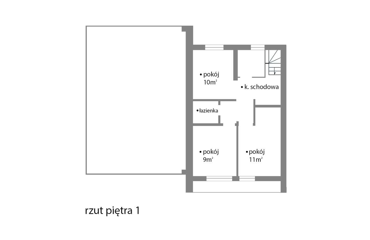 DOM z DZIAŁKĄ 660m2, OBOK LASU-9