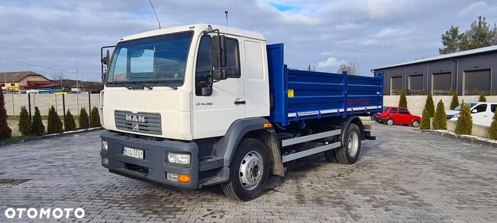 MAN L2000 14.280 14.250 15.250 kiper wywrotka - 5