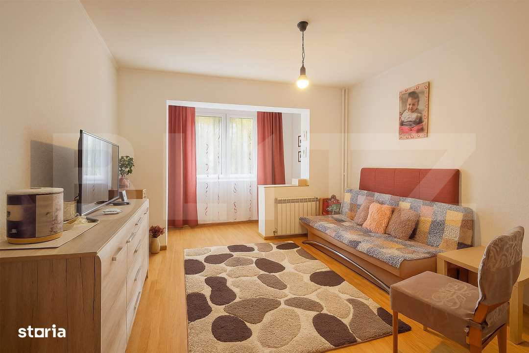 Apartament 2 camere | Cartier Plopilor | 2 Balcoane | Etaj intermediar - Imagine principală: 2/6