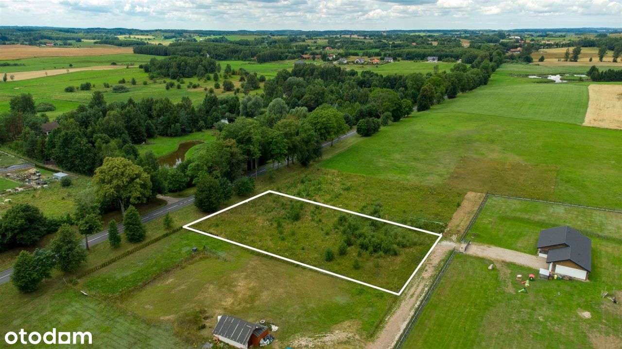 Duża działka 2899 m² |3km od Lidzbarka| Wz,-6
