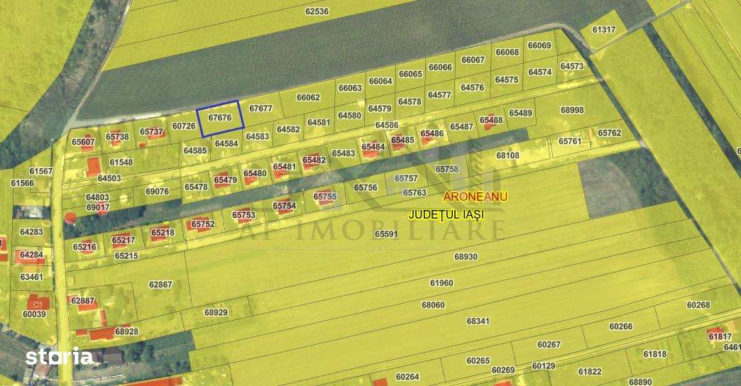 Aroneanu str Viisoarei TEREN 2 loturi x 650 mp. Intravilan cu utilitat - Imagine principală: 4/12