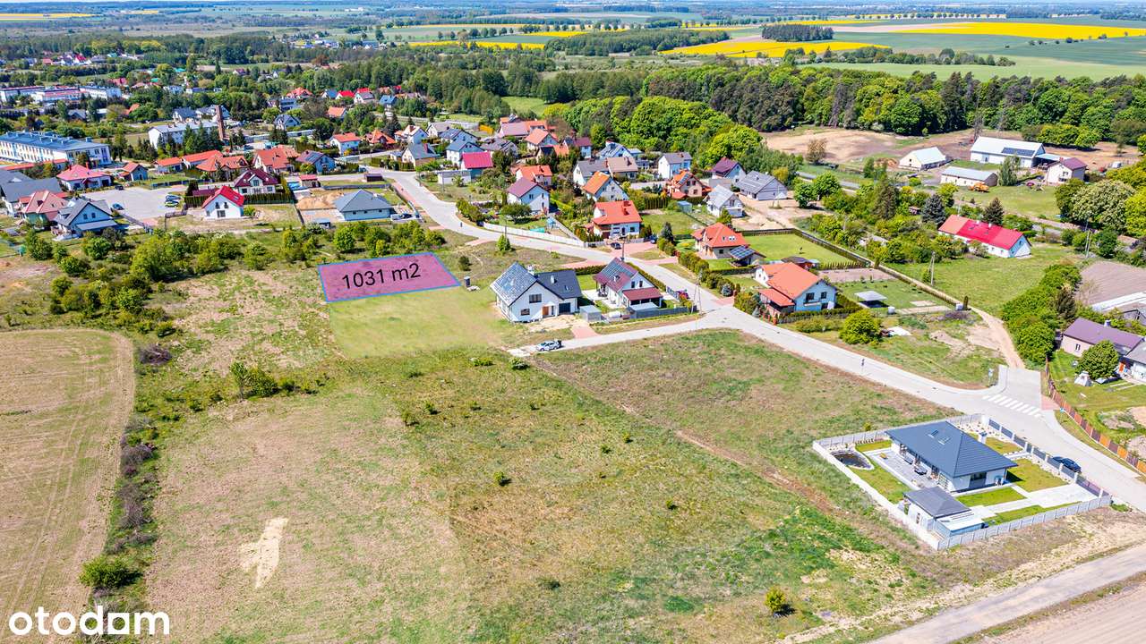 #Działka budowlana 8/97 - 1031 m2 na ul. Nowowiejskiego# - Pełny obrazek: 2/7