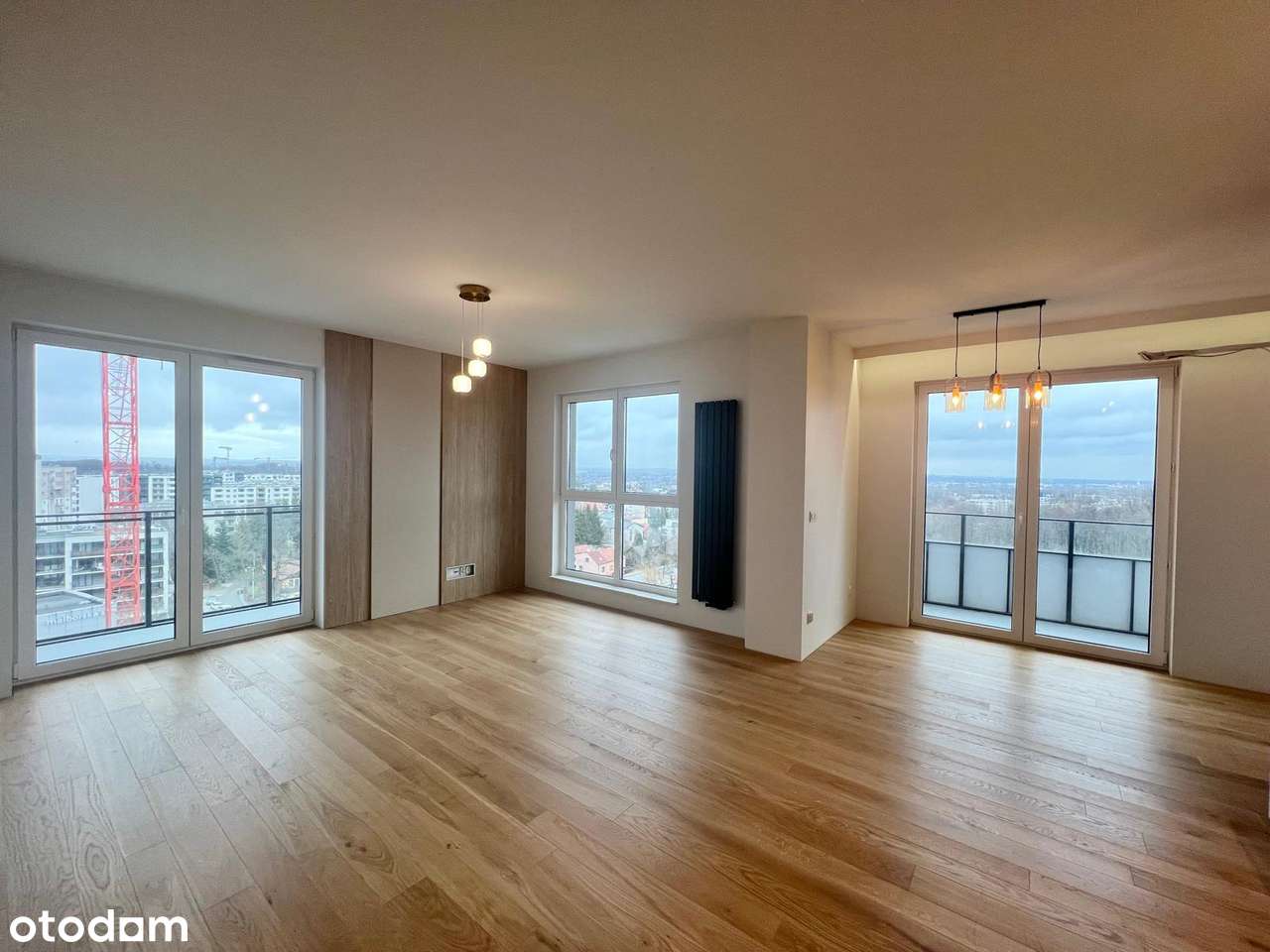 Wysoki standard pod klucz, 3 pokoje z balkonem i klimatyzacją-0