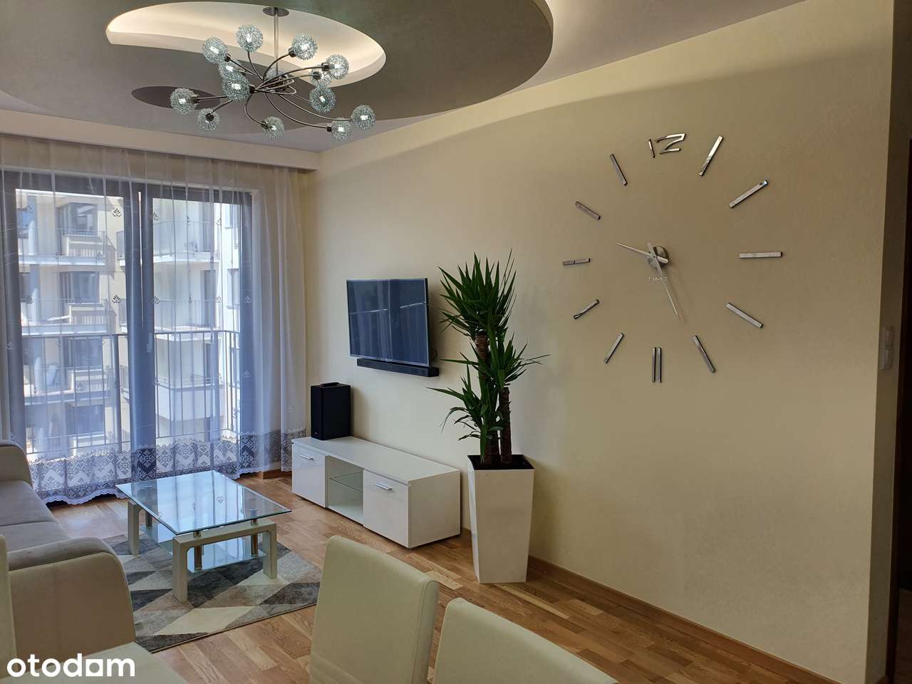 Nowoczesne 2-pokojowe mieszkanie z balkonem w Krakowie z klimatyzacją - Pełny obrazek: 2/11