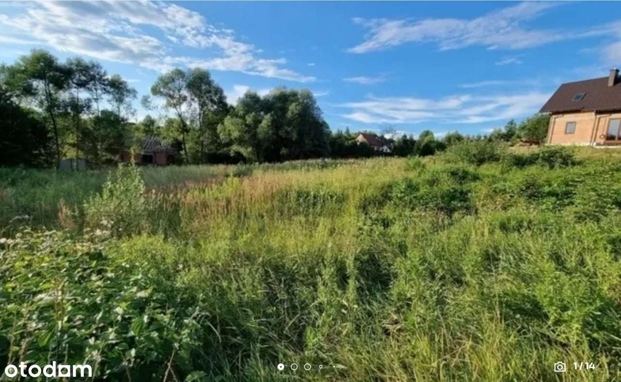 Słoneczna działka budowlana 10 ar w cichej okolicy Siercza/Wieliczka - Pełny obrazek: 5/11