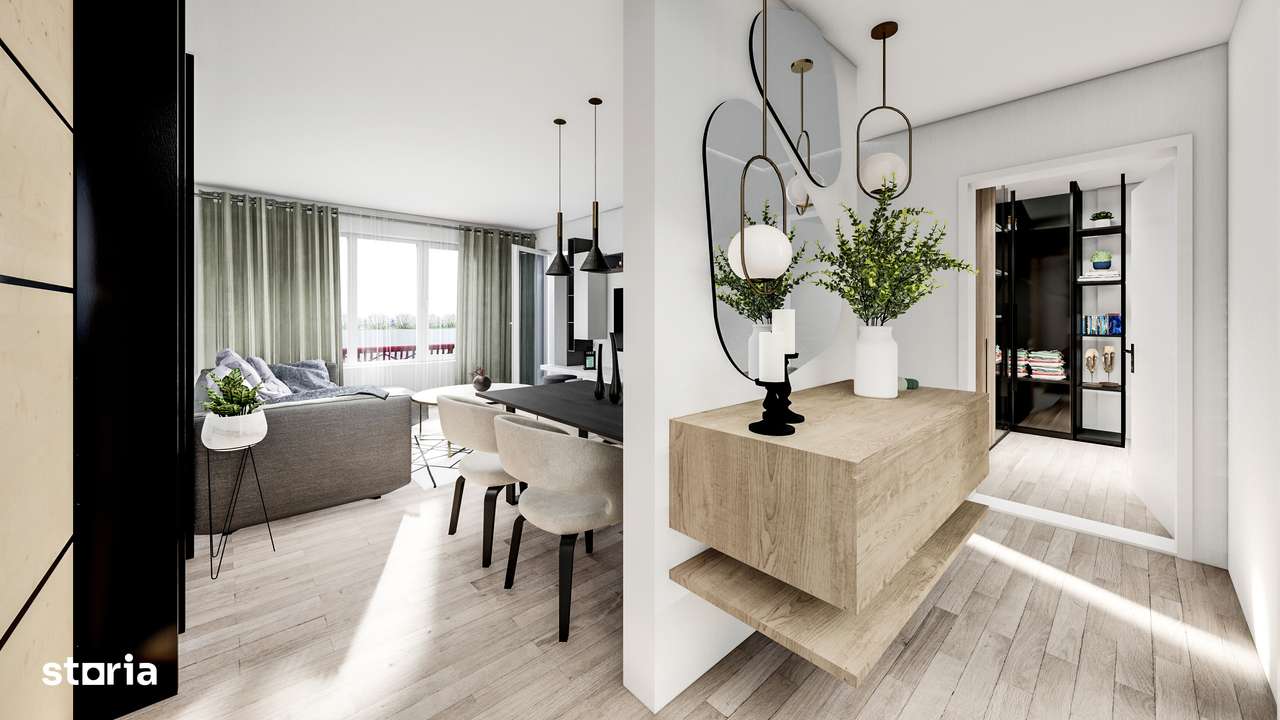 Apartament 2 Camere-ARMONIA RESIDENCE-Str Ioan Popasu-Nr 9-Coresi Mall - Imagine principală: 4/22