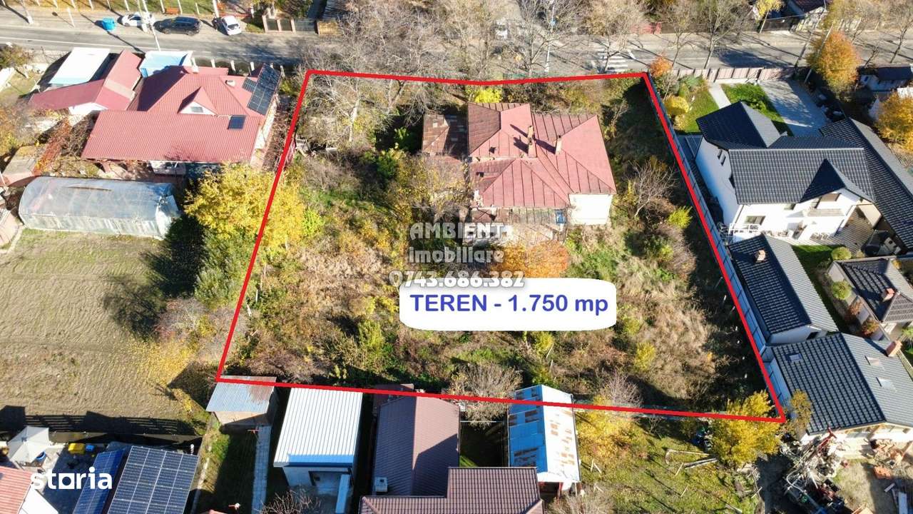 Investiție PREMIUM, reședință cu fundație solidă, teren 1.750 mp, VASL-0