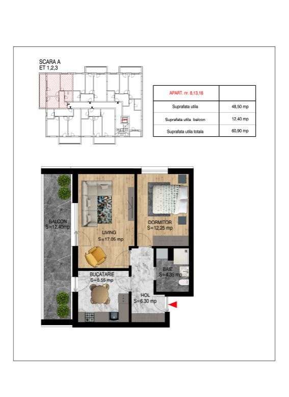 AP. 2 CAMERE// PALLADY// METROU NICOLAE TECLU //COMISION 0!