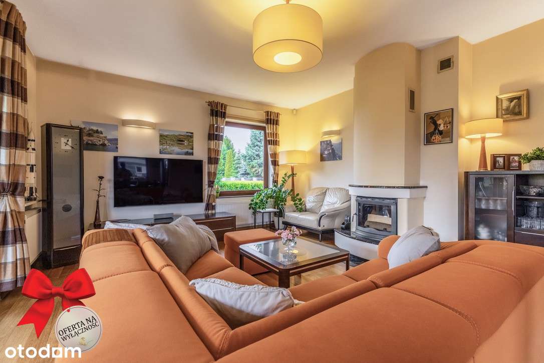 Parterowy dom 125 m2 | kominek | garaż | las-3