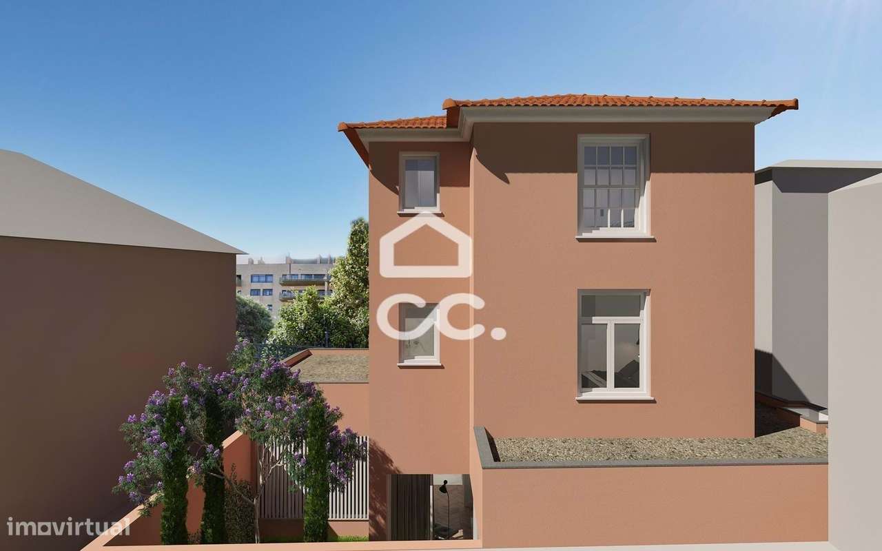 Moradia com projeto aprovado para T4 de luxo, na Foz Velha, com garage-34