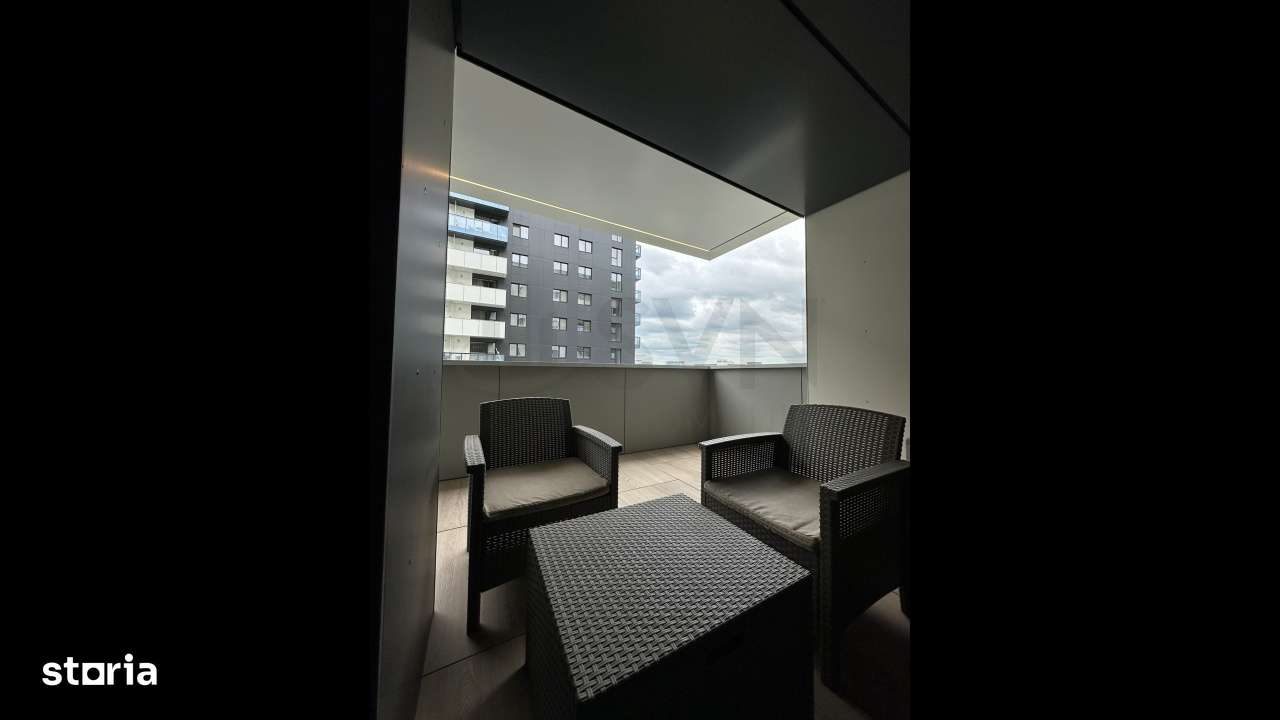 Apartament Premium 2 camere I Cortina North Piperai  Parcare inclusa - Imagine principală: 3/12