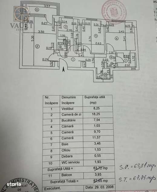 APARTAMENT 3 CAMERE - METROU CONSTANTIN BRANCUSI - DRUMUL TABEREI - Imagine principală: 4/8