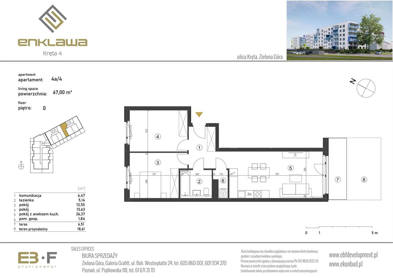 Enklawa | mieszkanie 3-pok. | A_4 - Pełny obrazek: 2/6