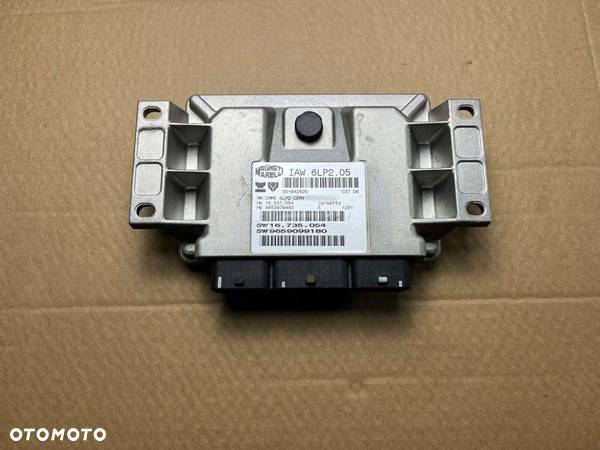 citroen c4 1.4 16v sterownik silnika 9659099180 - 1