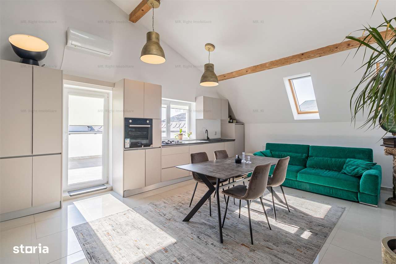 Comision 0% | Apartament tip Penthouse pe 2 niveluri | zona Coresi-3