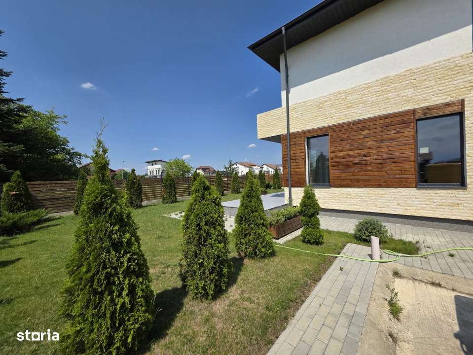 Vila premium cu patru camere la cheie, teren 500mp, Ghimbav - Imagine principală: 2/16