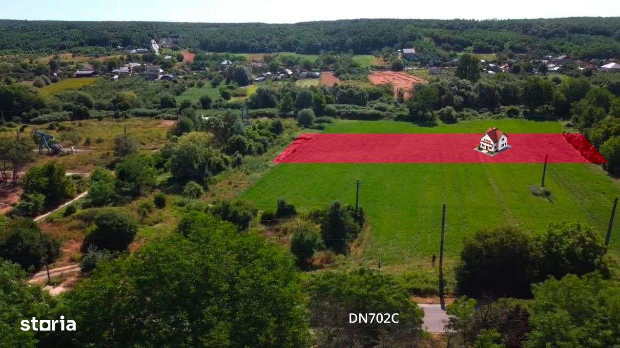 Teren parcelabil cu dubla deschidere – Roseasca Parc, Leordeni - Imagine principală: 5/8