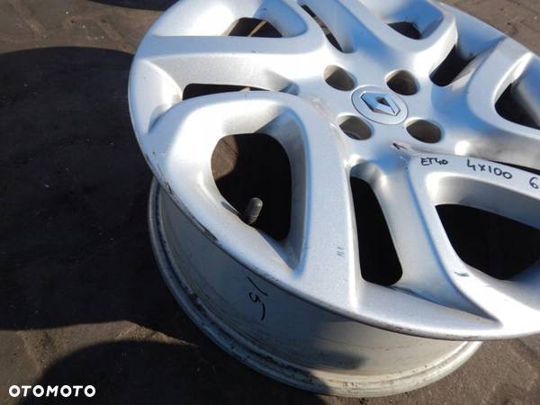 RENAULT  FELGA ALUMINIOWA 17 4X100 ET40 6.5 - 5