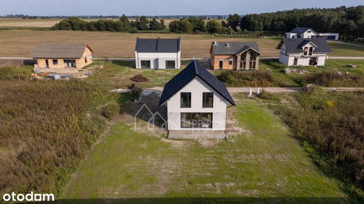 Nowoczesny dom wolnostojący w Kępie—Cicha okolica-5