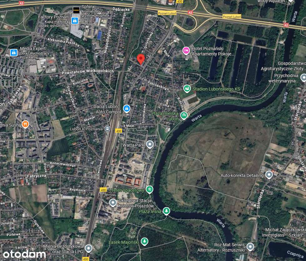 Działka budowlana / 919 m² / Luboń, ul. Krótka 4-13