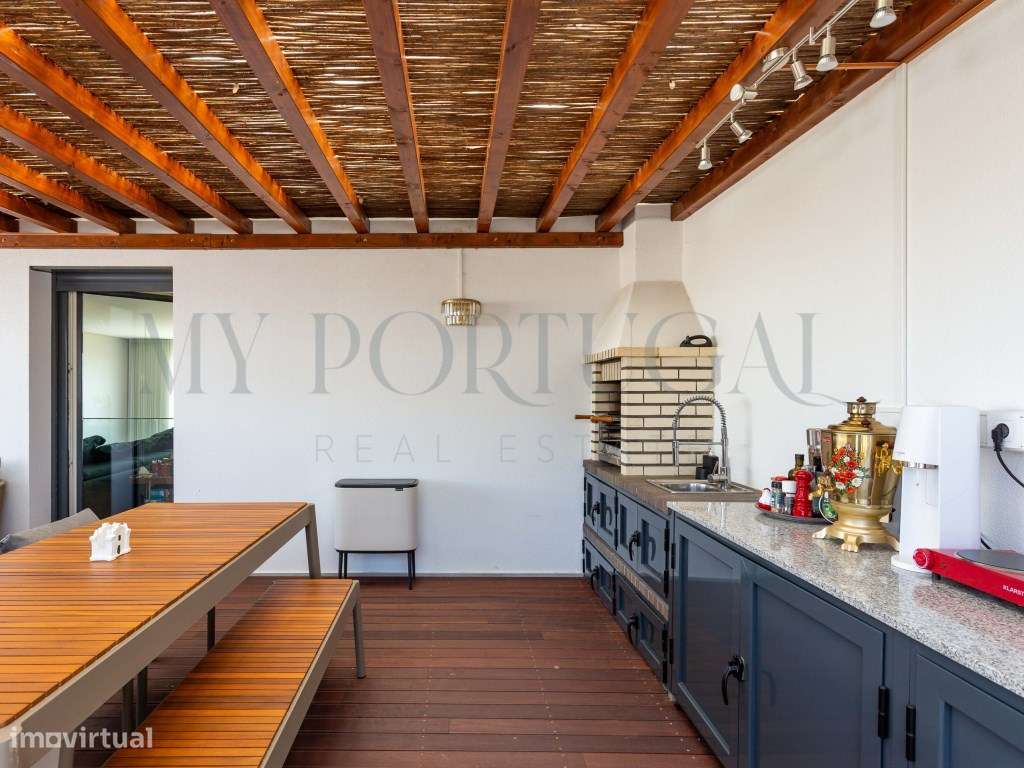 Penthouse T4+1 com Private Welness, SwimSpa , Sauna & Terraço panor... - Grande imagem: 4/57