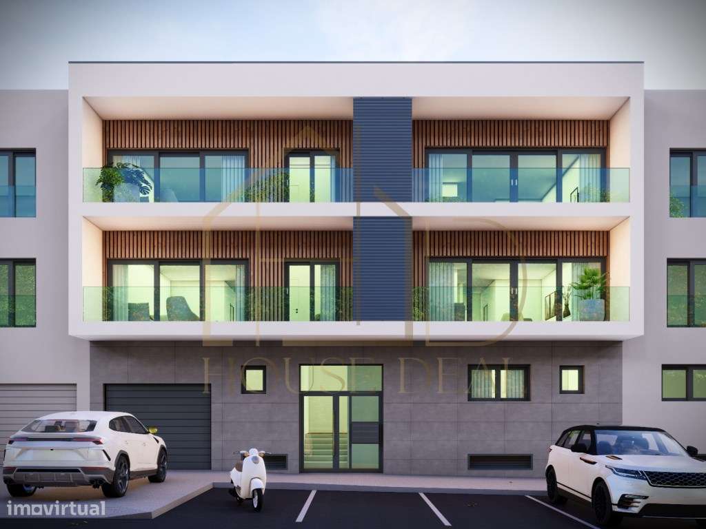 MODERNO Apartamento T1 com terraço no Pinhal do General. Fernão Ferro - Grande imagem: 5/15