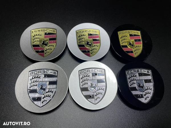 Set capace jante Porsche - toate modelele Cayenne 911 Boxster Cayman Macan - 2