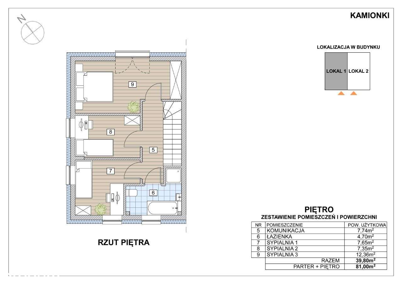 Osiedle Waniliowe - nowoczesny dom w Kamionkach - Pełny obrazek: 5/5