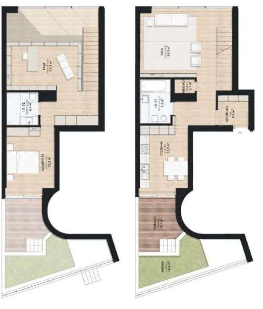 Apartamento T1 + 1 com vista, Campo Pequeno, Lisboa-36