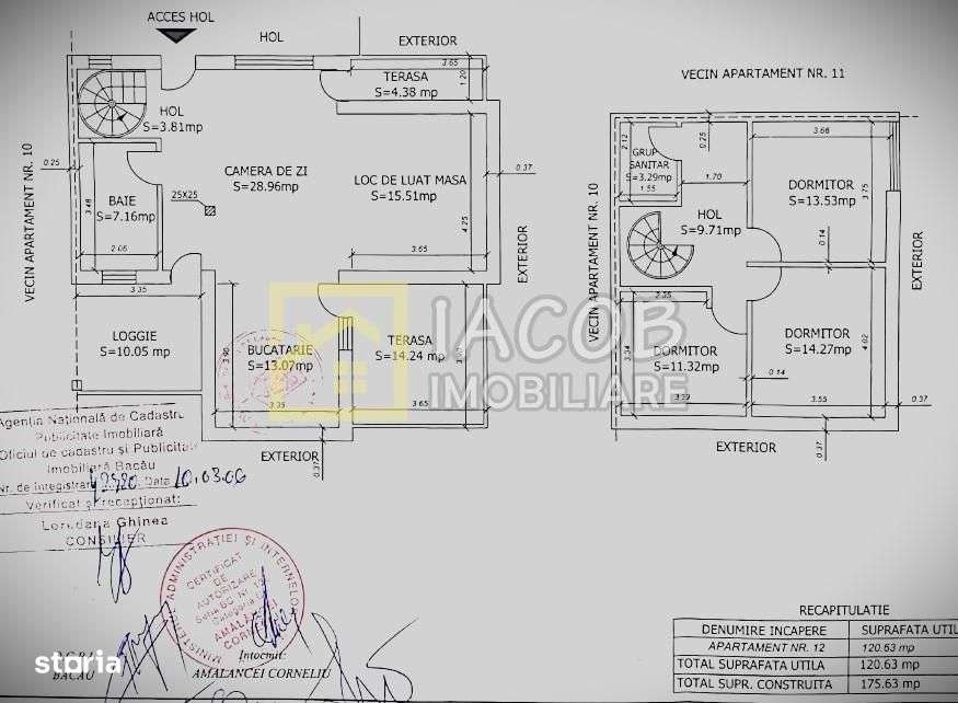 Duplex 4 camere, SU=120.63 mp, teresa=18.62 mp, Bacau - Imagine principală: 5/20